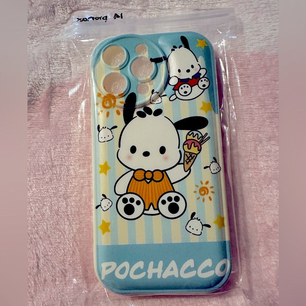 New Pochacco 14 Pro Max phone case